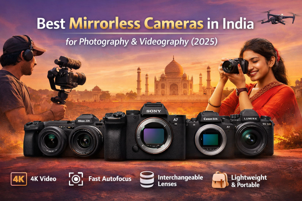 Best Mirrorless Cameras in India for Photography & Videography (2025)